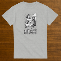 Load image into Gallery viewer, Girls Get It Done Shirt Retro Mechanic Tee