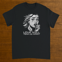 Load image into Gallery viewer, Love Will Tear Us Apart Retro Comic Shirt