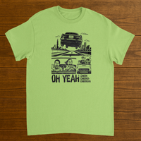 Load image into Gallery viewer, Oh Yeah Ferris Style Chicago Retro Car Tee