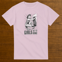 Load image into Gallery viewer, Girls Get It Done Shirt Retro Mechanic Tee