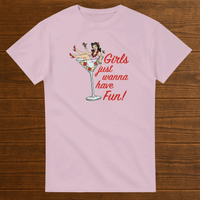 Load image into Gallery viewer, Girls Just Wanna Have Fun Retro Pinup Shirt