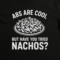Load image into Gallery viewer, Abs Are Cool Shirt Funny Nachos Gym Tee