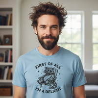 Load image into Gallery viewer, Raccoon Delight Shirt Funny Animal Tee