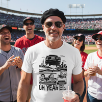 Load image into Gallery viewer, Oh Yeah Ferris Style Chicago Retro Car Tee