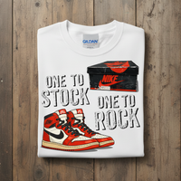Load image into Gallery viewer, One to Stock One to Rock Sneaker T Shirt