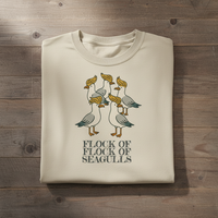 Load image into Gallery viewer, Flock of Seagulls Funny Shirt