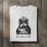 Load image into Gallery viewer, 16 Candles Shirt Personalized Names Retro 80s Movie Tee