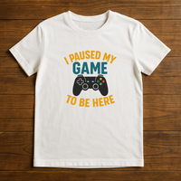 Load image into Gallery viewer, I Paused My Game Shirt