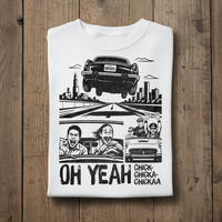 Load image into Gallery viewer, Oh Yeah Ferris Style Chicago Retro Car Tee