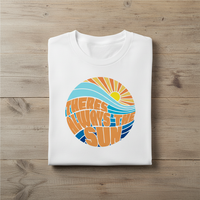 Load image into Gallery viewer, There’s Always the Sun Retro Graphic T Shirt Positive Vibes Tee
