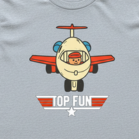Load image into Gallery viewer, Top Fun Shirt Retro Airplane Kids Tee